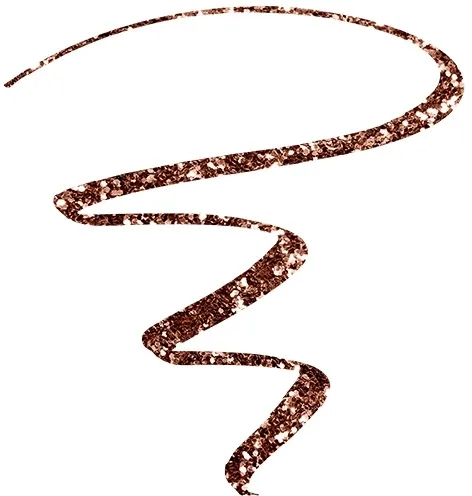 Подводка для глаз J.Cat Beauty Rock N' Glitz Diamond Dazzle, оттенок 106 - Dazzling Brown