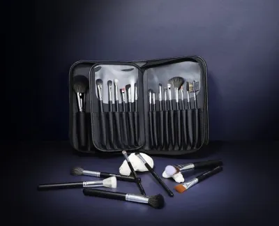 Набор кистей для макияжа Eigshow Beauty Master Series-PRO Bright Silver из 26 предметов