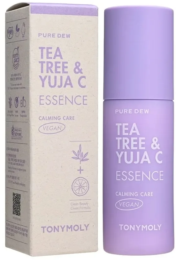 Эссенция для лица Tony Moly Pure Dew Tea Tree and Yuja C Essence с чайным деревом и юдзу, 50 мл