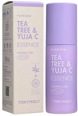 Эссенция для лица Tony Moly Pure Dew Tea Tree and Yuja C Essence с чайным деревом и юдзу, 50 мл