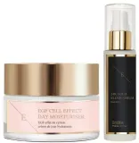 Набор для лица ErthSkin London дневной крем EGF и сыворотка с 24k золотом для зрелой кожи 50+60 мл — фото 1