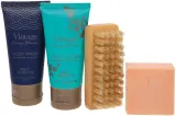 Набор Technic Cosmetics Vintage Cherry Blossom гель для душа 50 мл лосьон для тела 50 мл мыло с маслом ши 50 г и щетка для ногтей — фото 1