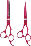 Набор парикмахерских ножниц Olivia Garden SilkCut 5.75 и 6.35 дюйма 2 шт в чехле — фото 1