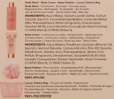 Набор для тела Grace Cole Luxury Bathing гель для душа крем мочалка и косметичка с ароматом крем-брюле и ванили 250+150 мл — фото 3