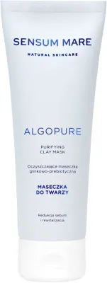 Очищающая глинисто-пребиотическая маска для лица Sensum Mare Algopure с грибами, водорослями и лактобациллами, 70 мл
