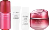 Набор для лица Shiseido Essential Energy увлажняющий крем софтнер пенка и сыворотка с женьшенем 50+7+5+10 мл — фото 2