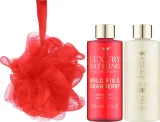Набор для тела Grace Cole Luxury Bathing Wild Fig & Cranberry гель кремы и средства с ароматом инжира и клюквы Набор из 3 предметов — фото 2