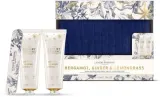 Набор Grace Cole Bergamot Ginger & Lemongrass Perfect Pamper крем для тела 50 мл крем для рук 50 мл пилка для ногтей и косметичка — фото 1