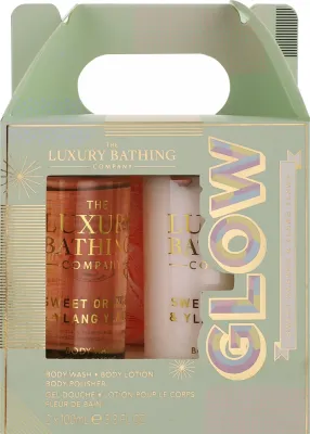 Набор для тела Grace Cole Luxury Bathing Sweet Orange & Ylang Ylang Glamorous Glow гель кремы и средства с ароматом апельсина и иланг-иланга Набор из 3 предметов