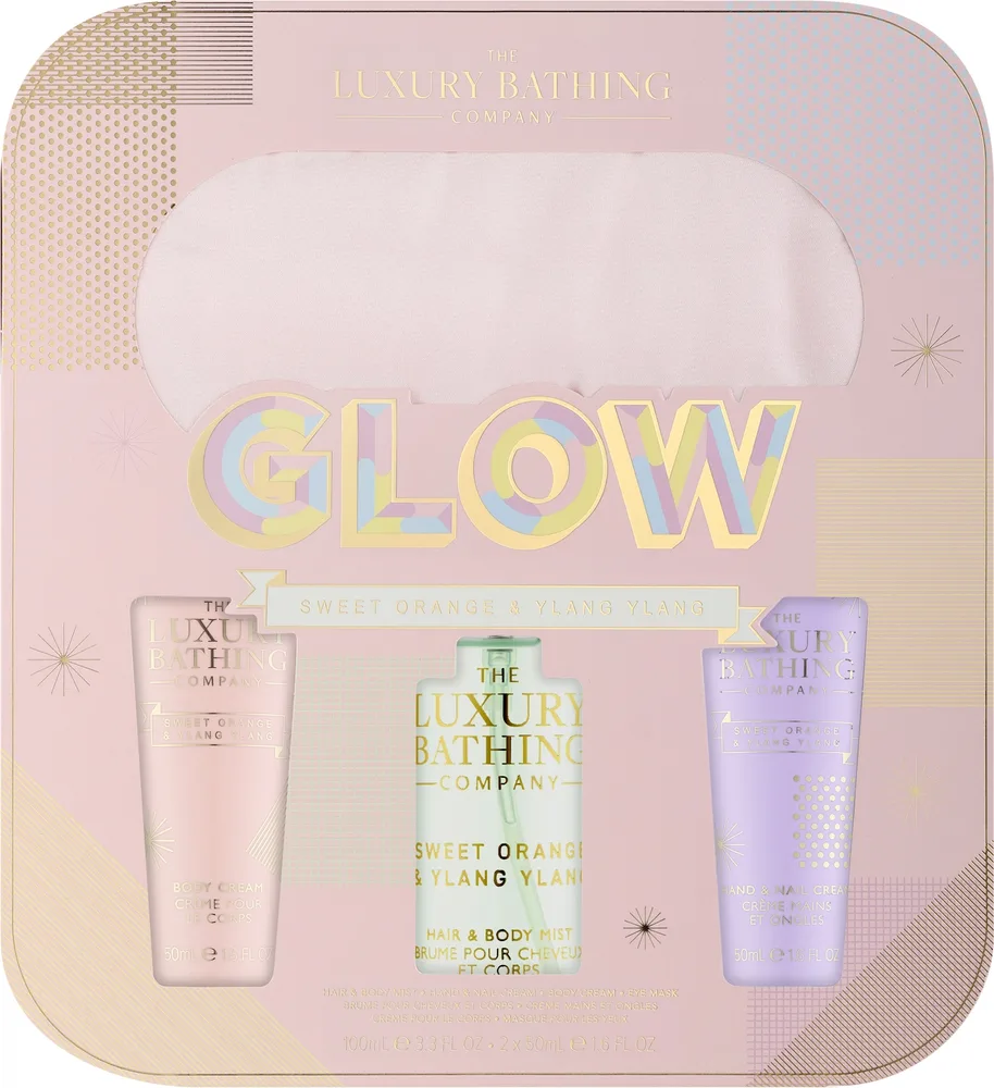 Набор для тела Grace Cole Luxury Bathing Sweet Orange & Ylang Ylang Nourishing Delights гель кремы и средства с ароматом апельсина и иланг-иланга Набор из 4 предметов