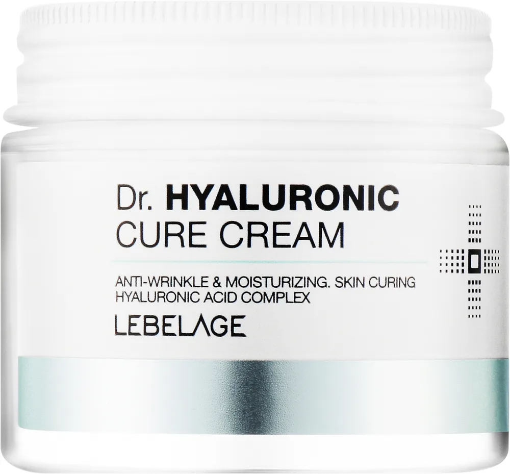 Крем для лица Lebelage Dr. Hyaluronic Cure Cream с гиалуроновой кислотой, 70 мл