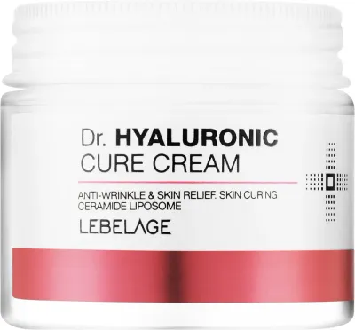 Lebelage Dr. Ceramide Cure Cream крем для лица укрепляющий с церамидами и аденозином для всех типов кожи 70 мл