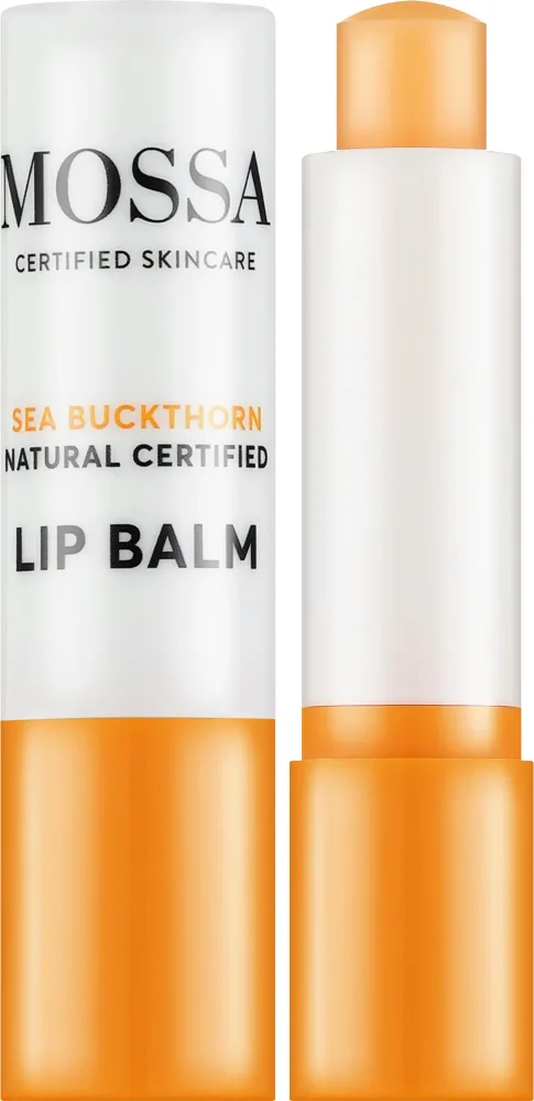 Бальзам для губ Mossa Sea Buckthorn Lip Balm Облепиха, интенсивный уход, 4,5 г