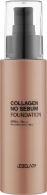 Тональная основа Lebelage Collagen No Sebum Foundation матирующая, 100 мл