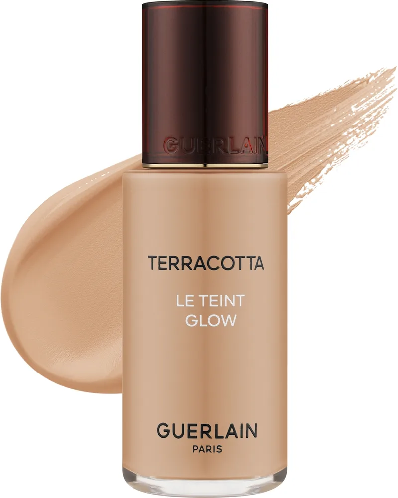 Тональный флюид Guerlain Terracotta Le Teint Glow Fluid Foundation сияющий, 35 мл, оттенок 1N - Neutral