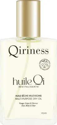 Сухое масло 3 в 1 Qiriness Revitalizing Qi Oil для лица тела и волос ухаживающее