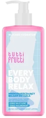 Farmona Tutti Frutti Everybody Relax бальзам для тела микроотшелушивающий 250 мл, с салициловой и гиалуроновой кислотой