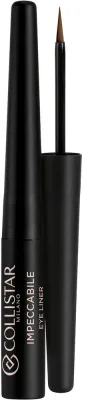 Подводка для глаз Collistar Impeccable Eye Liner жидкая, водостойкая, с фетровым аппликатором, 2,5 мл, оттенок Marrone
