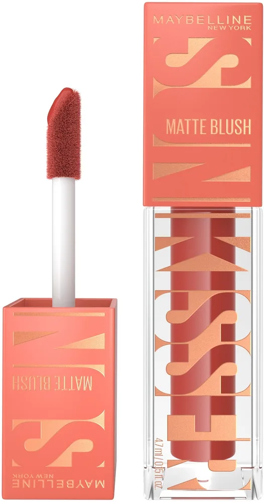 Maybelline New York Płynny róż do policzków o matowym wykończeniu - Румяна для лица Maybelline Sunkisser Matte Blush жидкие, оттенок 39 - Coastal Crush
