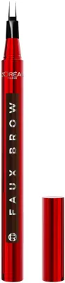 Тинт-маркер для бровей L'Oreal Paris Infallible Faux Brow, с двойным аппликатором, до 48 часов, 1 мл
