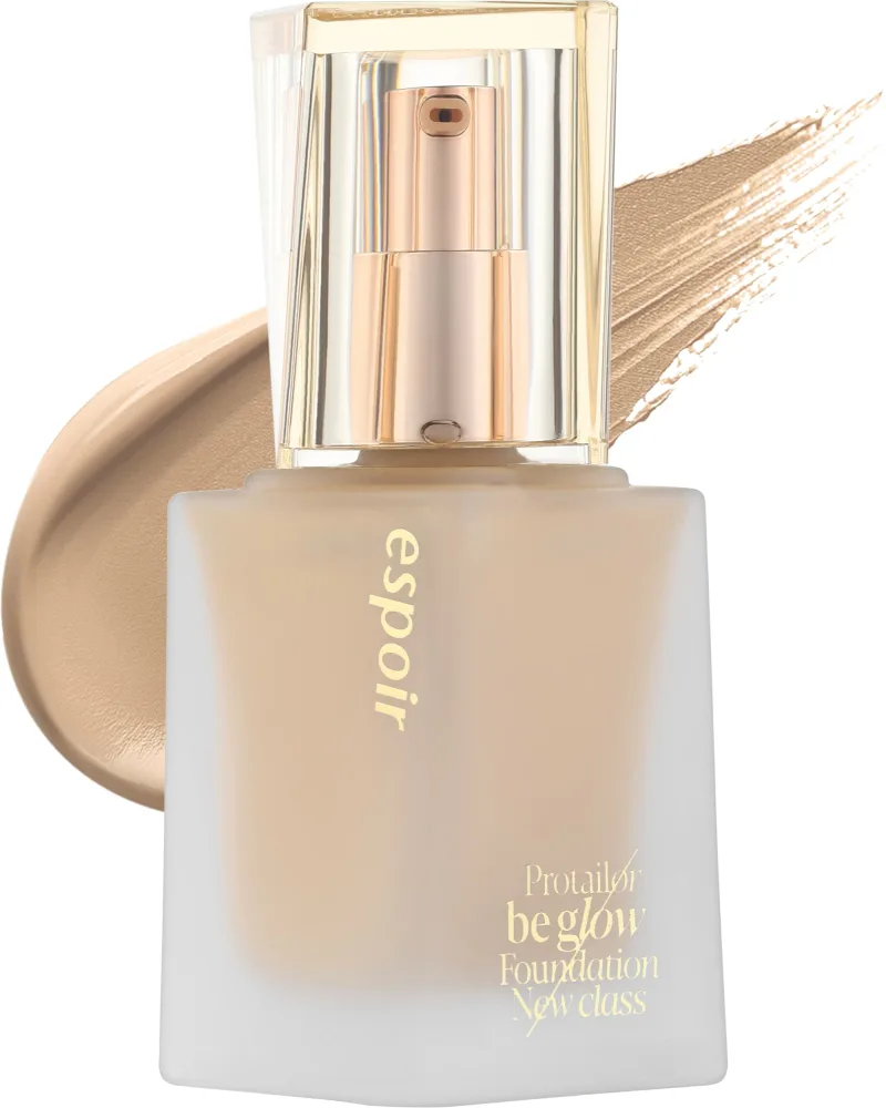 Тональный флюид Espoir Pro Tailor Be Glow Foundation New Class сияющий SPF 27, 30 г, оттенок 23 - Beige