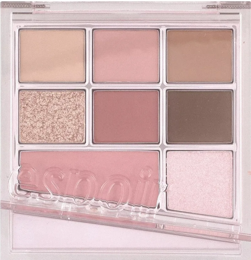 Палетка теней для век Espoir Real Eye Palette All 8 оттенков, оттенок 03 - Rosy BB
