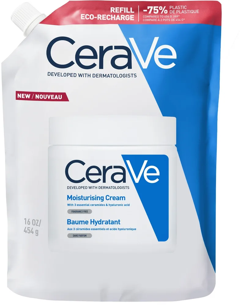 Крем для лица и тела CeraVe увлажняющий с церамидами 454 г