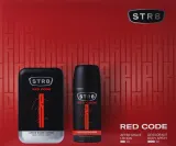 Мужской набор STR8 Red Code лосьон после бритья и дезодорант-спрей с ментолом 50+150 мл — фото 1