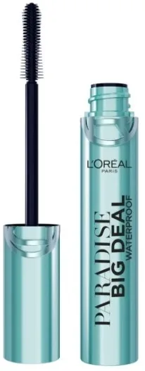 Тушь для ресниц L'Oreal Paris Paradise Big Deal Mascara водостойкая, для длины и объёма, 9,9 мл, оттенок Black