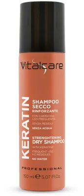 Сухой шампунь Vitalcare Professional Keratin Strengthening Dry Shampoo с кератином, укрепляющий, 150 мл