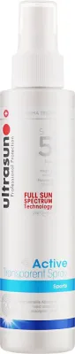 Спрей солнцезащитный прозрачный Ultrasun Active SPF50 150 мл