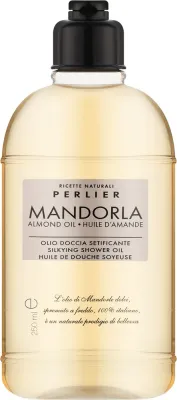 Perlier Mandorla масло для душа Almond Oil Silkying Shower Oil миндальное 250 мл, масло для душа для сухой и чувствительной кожи