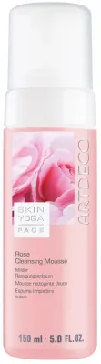 Пенка очищающая Artdeco Skin Yoga Face Rose Cleansing Mousse, с розовой водой, 150 мл