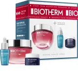 Набор для лица Biotherm Blue Peptides дневной крем SPF30 сыворотка и крем для глаз с пептидами для зрелой кожи 50+7+5 мл — фото 1