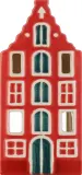 Набор для благовоний Paddywax Amsterdam House, керамическая подставка-домик, 20 палочек и чайная свеча — фото 2