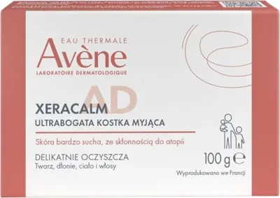Мыло очищающее Avene Xeracalm AD для очень сухой кожи, 100 г