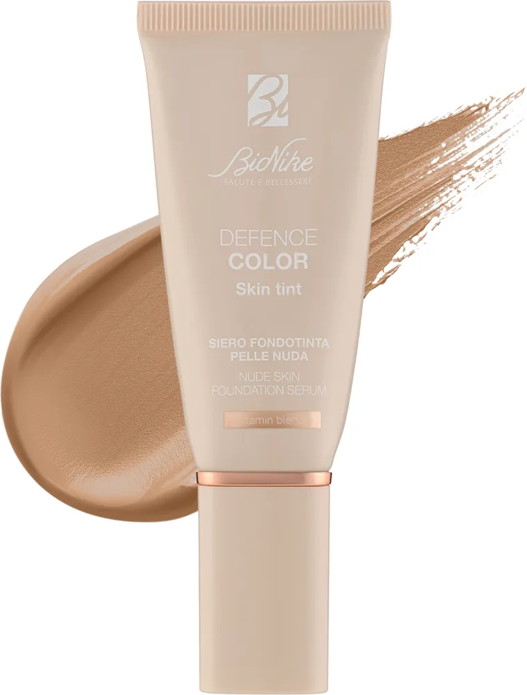 Тонирующая сыворотка BioNike Defence Color Skin Tint Nude Skin Foundation SPF 15, 30 мл, оттенок 2.5 - Almond