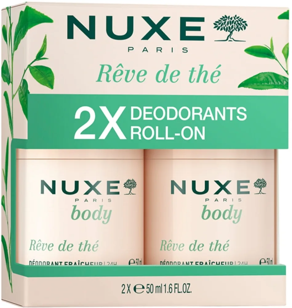 Набор дезодорантов-роликов Nuxe Reve De The Fresh-Feel 2 шт по 50 мл