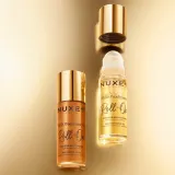 Сухое масло с сиянием Nuxe Huile Prodigieuse Or Roll-On для лица тела и волос — фото 5