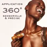 Сухое масло с сиянием Nuxe Huile Prodigieuse Or Roll-On для лица тела и волос — фото 6