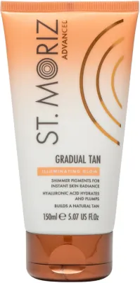Сияющий автозагарный лосьон для тела St.Moriz Advanced Illuminating Gradual Tan Lotion, 150 мл
