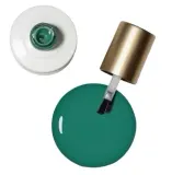 Гель-лак для ногтей Fabled Gemgel Gel Polish 3 в 1, с розовым кварцем, 12 мл, оттенок Jade — фото 1