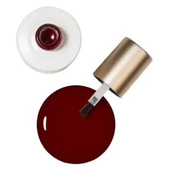 Гель-лак для ногтей Fabled Gemgel Gel Polish 3 в 1, с розовым кварцем, 12 мл, оттенок Ruby
