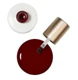 Гель-лак для ногтей Fabled Gemgel Gel Polish 3 в 1, с розовым кварцем, 12 мл, оттенок Ruby — фото 1