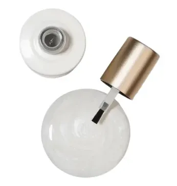 Гель-лак для ногтей Fabled Gemgel Gel Polish 3 в 1, с розовым кварцем, 12 мл, оттенок Pearl