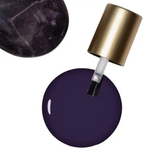 Гель-лак для ногтей Fabled Gemgel Gel Polish 3 в 1, с розовым кварцем, 12 мл, оттенок Amethyst