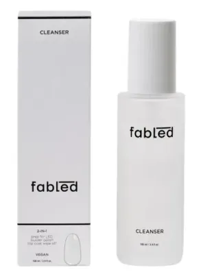 Обезжириватель для ногтей Fabled 2-in-1 Cleanser 2 в 1, для снятия липкого слоя, 100 мл