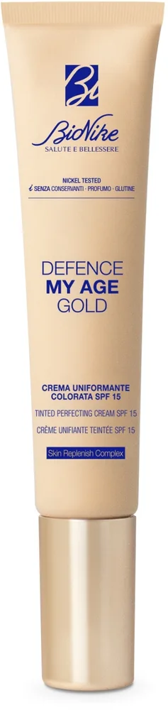Крем для лица BioNike Defence My Age Gold тонирующий SPF15 40 мл