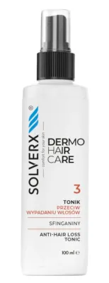 Тоник против выпадения волос Solverx Dermo Hair Care Anti-Hair Loss Tonic, несмываемый, 100 мл