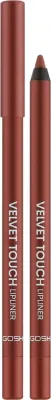 Карандаш для губ Gosh Copenhagen Velvet Touch Lipliner, водостойкий, с маслом жожоба, 1,2 г